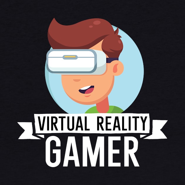 Virtual reality Gamer by maxcode